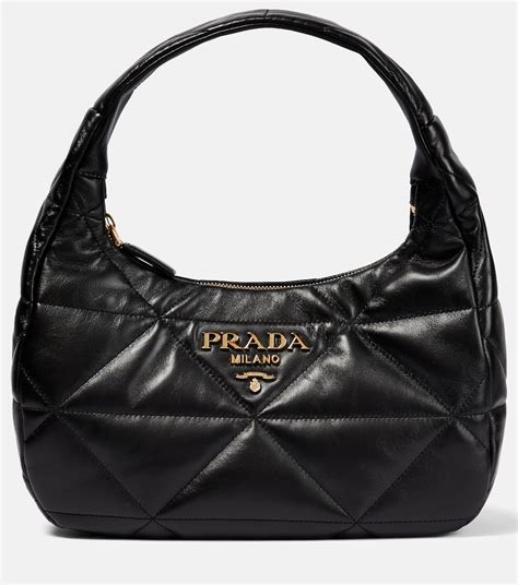 prada quilted padded shoulder bag|Prada outlet shoulder bags.